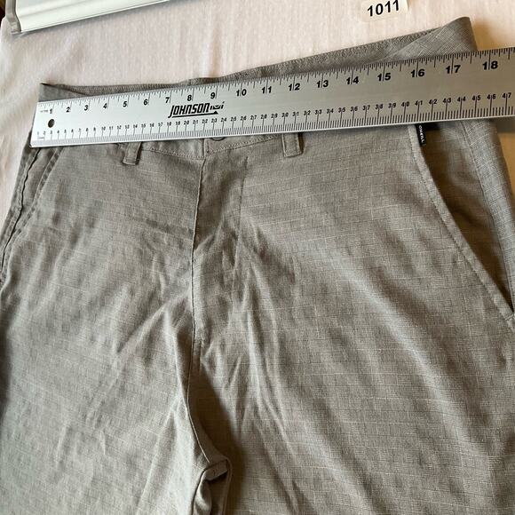 O’NEILL Men’s Casual Flat Front Shorts size 34, Gray - Picture 2 of 9